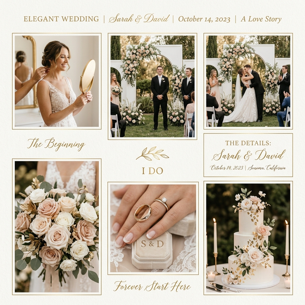 Wedding Collage